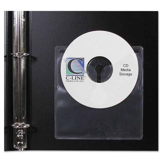 C-Line® Self-Adhesive CD Holder1