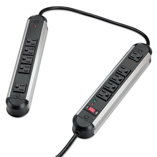 Fellowes® Ten-Outlet Metal Split Surge Protector1