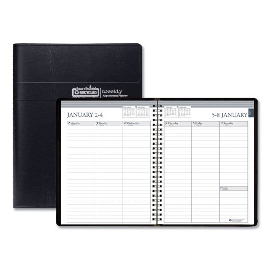 House of Doolittle™ 100% Recycled Weekly Appointment Book Ruled without Appointment Times1