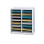 Safco® Adjustable Compartment Wood Literature Organizers1