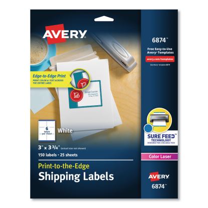 Avery® Vibrant Color Printing Mailing Labels1