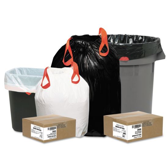 Draw 'n Tie® Heavy-Duty Trash Bags1