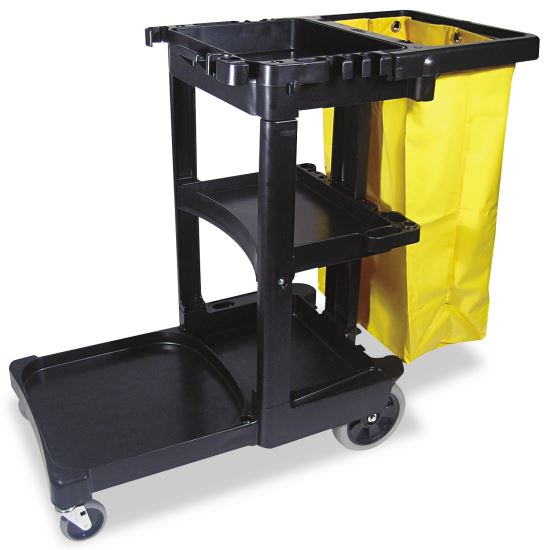 Rubbermaid® Commercial Multi-Shelf Cleaning Cart1