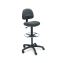 Safco® Precision Extended-Height Swivel Stool with Adjustable Footring1