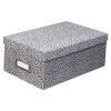 Oxford™ Reinforced Board Card File with Lift-Off Cover2