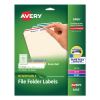 Avery® Removable File Folder Labels with Sure Feed® Technology1