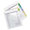 Avery® Insertable Style Edge™ Tab Plastic Dividers4