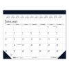 House of Doolittle™ 100% Recycled Two-Color Dated Monthly Desk Pad Calendar1