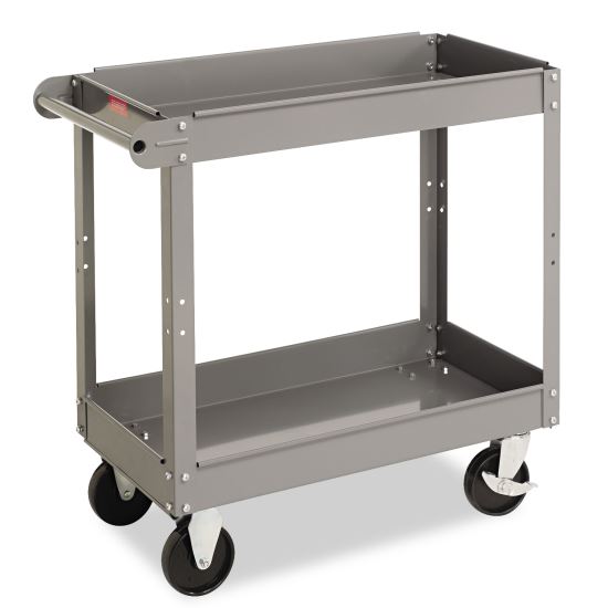 Tennsco Two-Shelf Metal Cart1