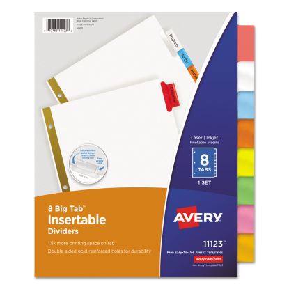 Avery® Insertable Big Tab™ Dividers1