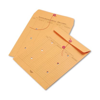 Universal® Light Brown Kraft String & Button Interoffice Envelope1