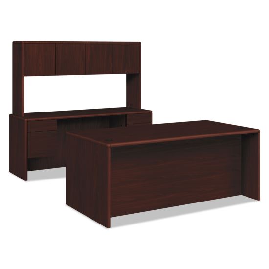 HON® 10700 Series™ Double Pedestal Desk with Three-Quarter Height Pedestals1