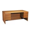 HON® 10700 Series™ Double Pedestal Desk with Three-Quarter Height Pedestals2