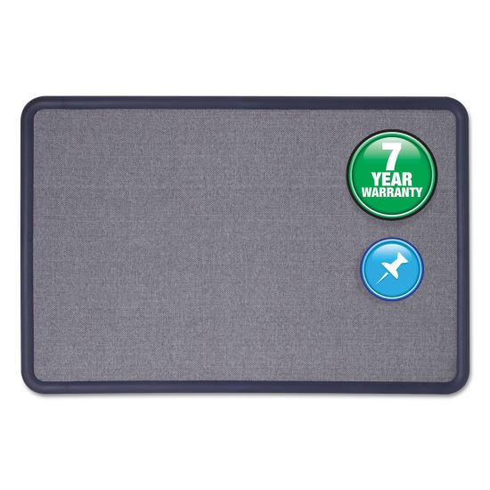 Quartet® Contour® Fabric Bulletin Board1