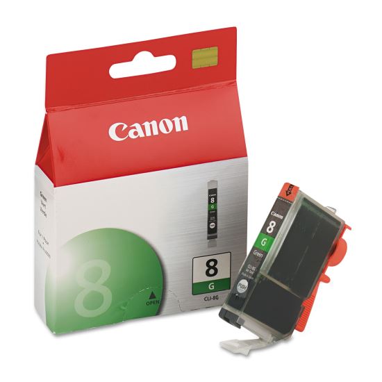 Canon® CLI8 4-Color Multipack, CLI8BK, CLI8C, CLI8G, CLI8M, CLI8R, CLI8Y Ink Tank1