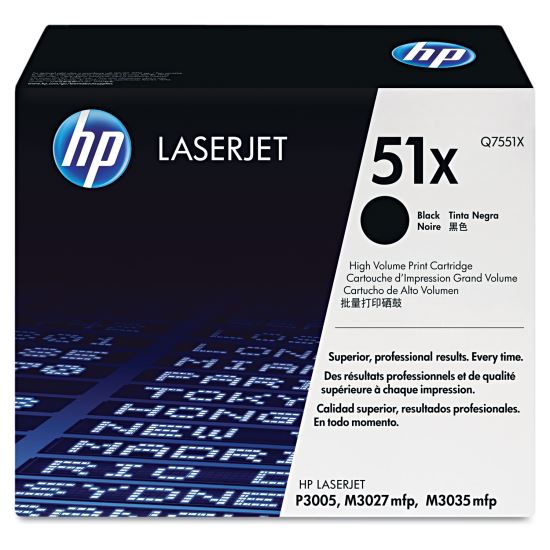 HP Q7551A, Q7551X Toner1