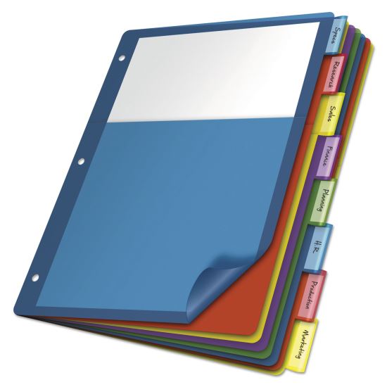 Cardinal® Poly Index Dividers1