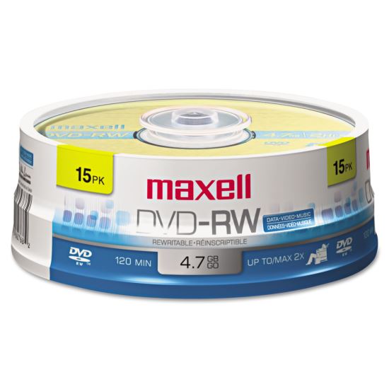 Maxell® DVD+RW Rewritable Disc1