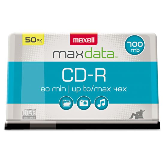 Maxell® CD-R Recordable Disc1