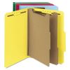 Universal® Deluxe Six-Section Colored Pressboard End Tab Classification Folders2