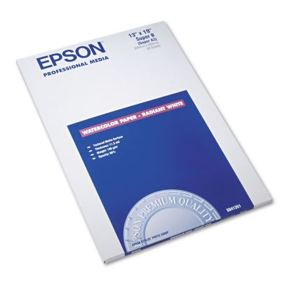 Epson® Watercolor Radiant White Inkjet Paper1