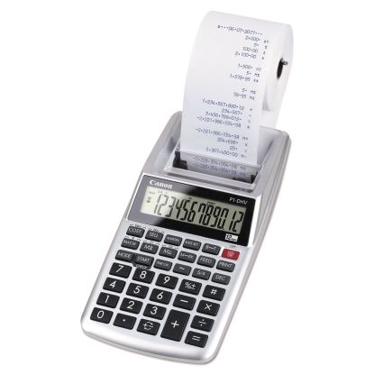 Canon® P1-DHV 12-Digit Palm Printing Calculator1