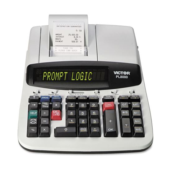 Victor® PL8000 Heavy-Duty Commercial Printing Calculator1