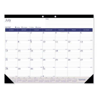 Blueline® Monthly Desk Pad Calendar1