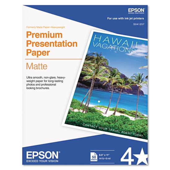 Epson® Premium Matte Presentation Paper1