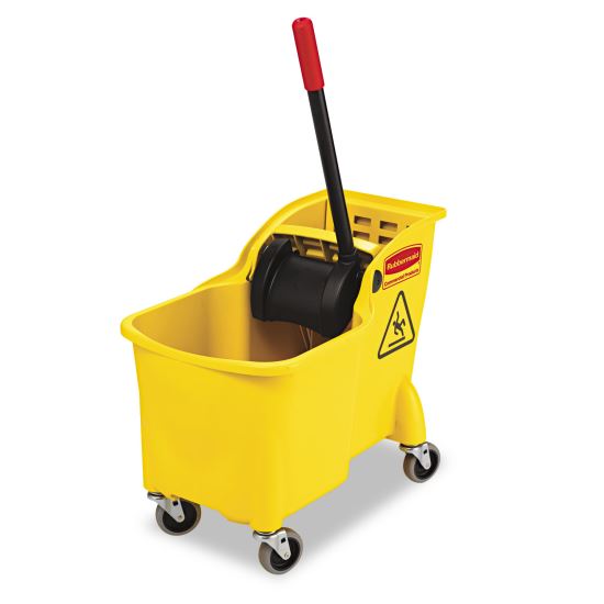 Rubbermaid® Commercial Tandem™ 31-Quart Bucket/Wringer Combo1