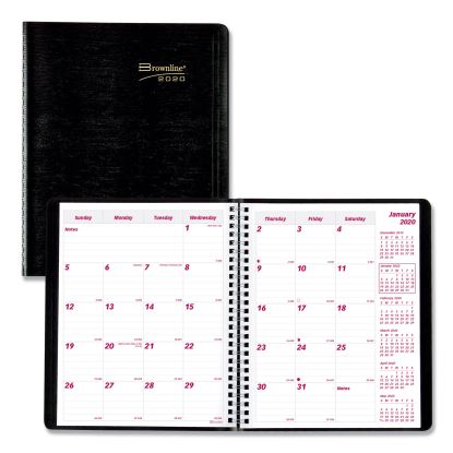 Brownline® Essential Collection 14-Month Ruled Monthly Planner1