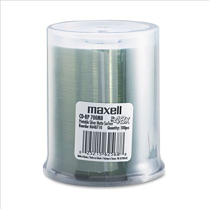 Maxell® CD-R Printable Recordable Disc1