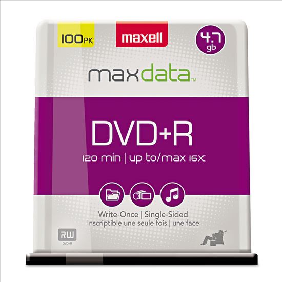 Maxell® DVD+R High-Speed Recordable Disc1