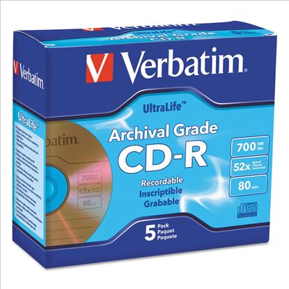 Verbatim® CD-R Archival Grade Recordable Disc1