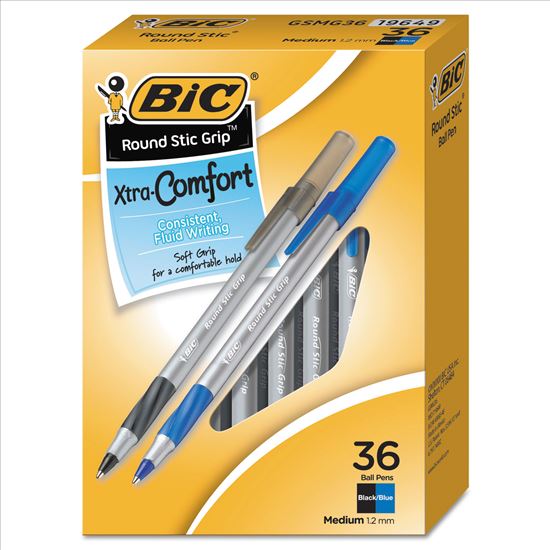 BIC® Round Stic Grip™ Xtra Comfort Ballpoint Pen1