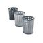 Safco® Bubble Wastebaskets1
