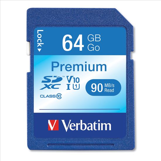 Verbatim® Premium SDHC Cards1