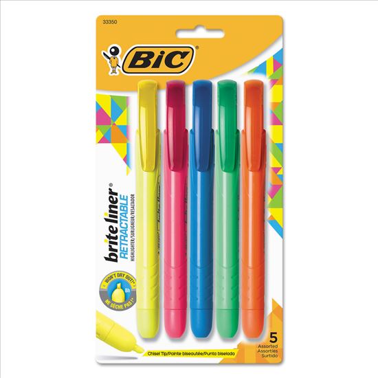 BIC® Brite Liner® Retractable Highlighter1