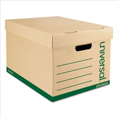 Universal® Recycled Medium-Duty Record Storage Box1