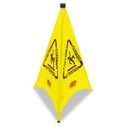 Rubbermaid® Commercial Multilingual Pop-Up Safety Cone1