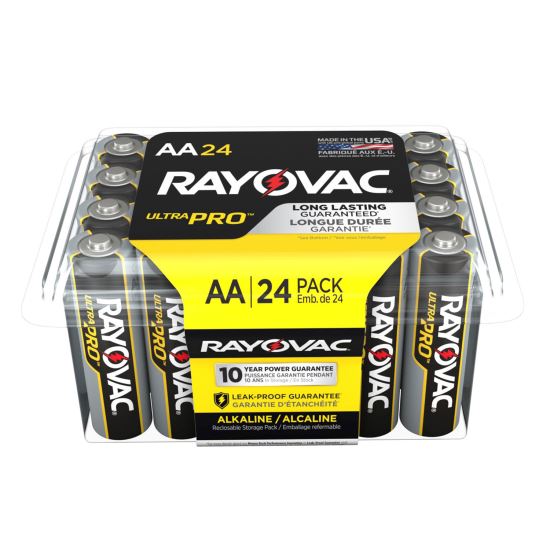 Rayovac® Ultra Pro™ Alkaline Batteries1