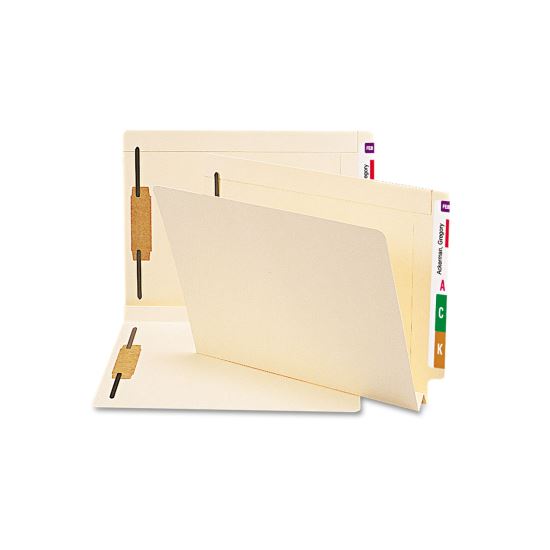Smead® Manila End Tab Fastener Folders with Reinforced Tabs1