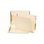 Smead® Manila End Tab Fastener Folders with Reinforced Tabs1