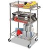 Alera® Three-Tier Wire Cart with Basket4