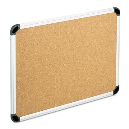 Universal® Deluxe Cork Board with Aluminum Frame1