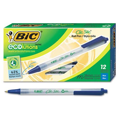 BIC® Ecolutions® Clic Stic® Retractable Ballpoint Pen1