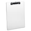 Universal® Plastic Brushed Aluminum Clipboard2