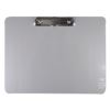 Universal® Plastic Brushed Aluminum Clipboard3