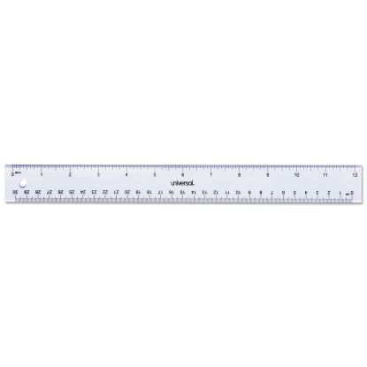 Universal® Clear Plastic Ruler1