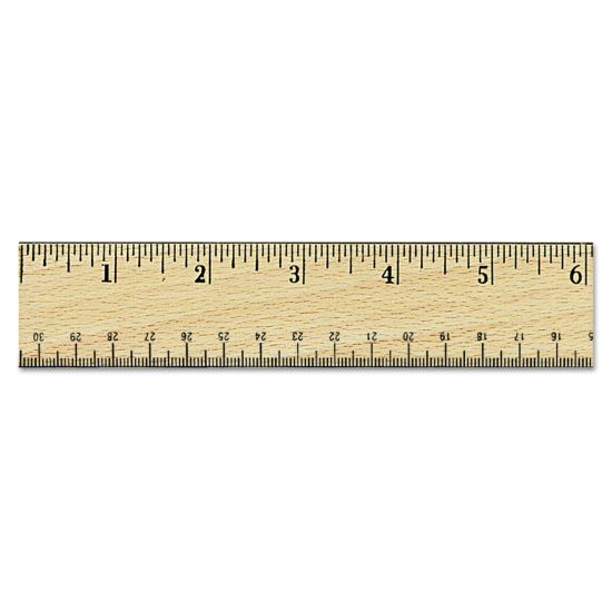 Universal® Flat Wood Ruler1